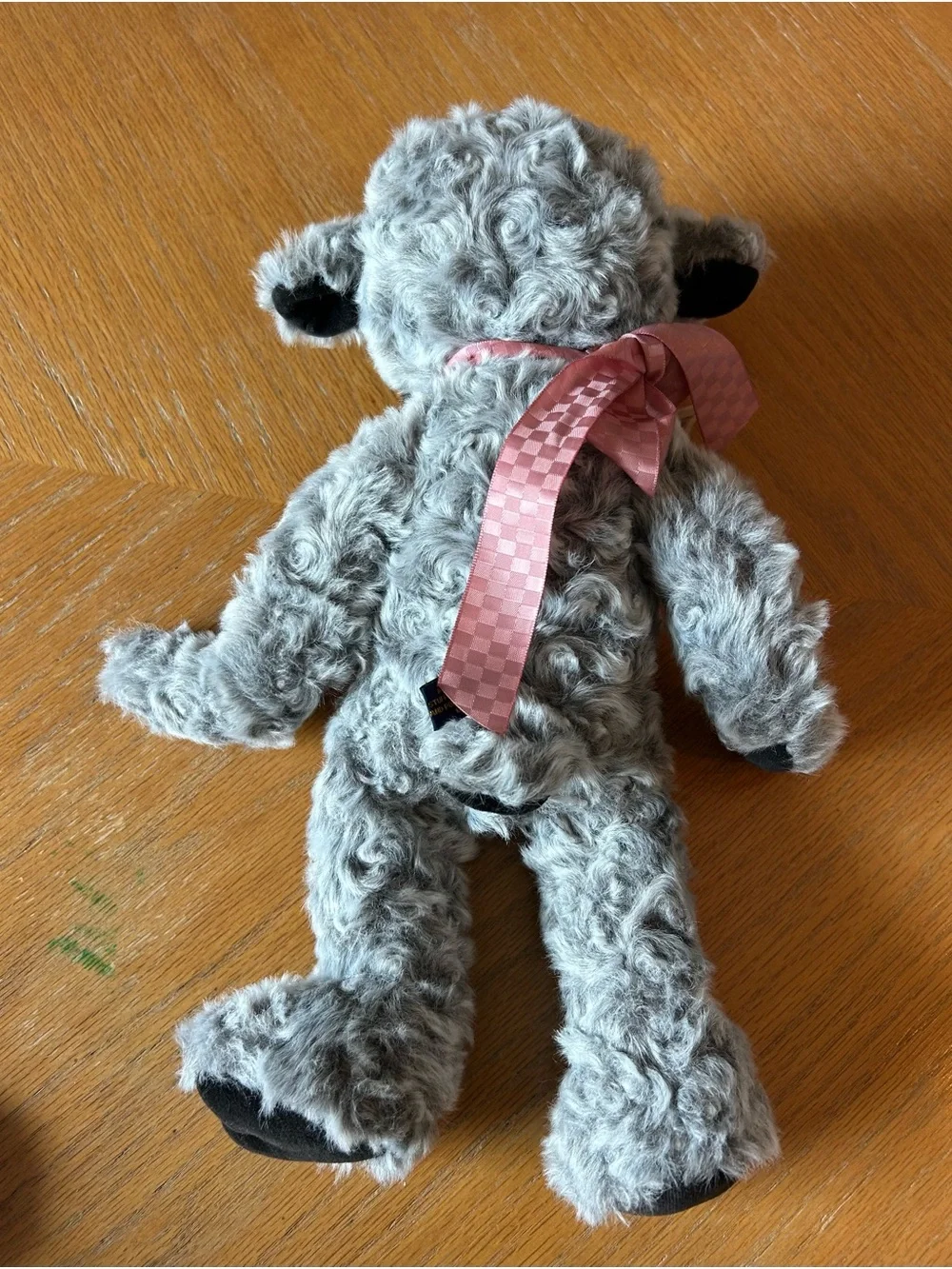 Vintage 1998 Boyds Bears Lucibelle Fuzzyfleece Lamb Plush Gray #55203-06 NWT
